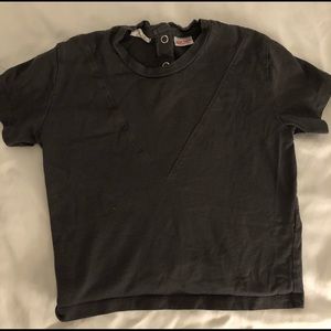 Gray Zara toddler boy T-shirt